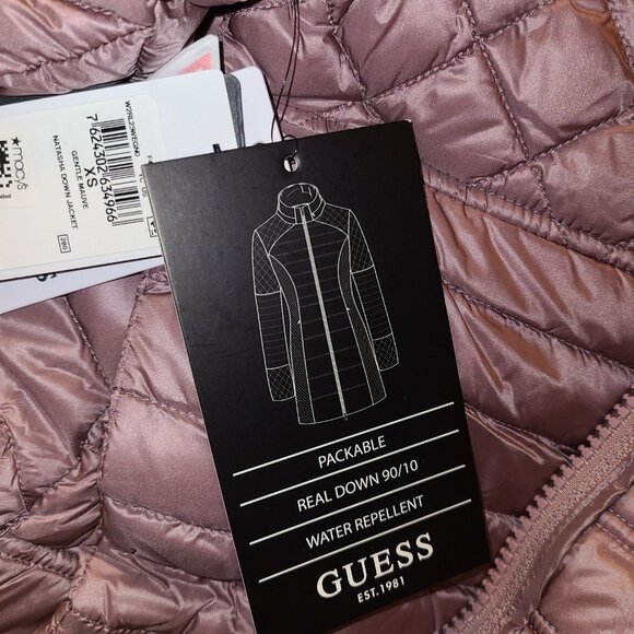 NWT GUESS Marciano XS QUILTED DOWN Natasha Puffer Jacket Coat Moncler Mackage - Picture 14 of 16